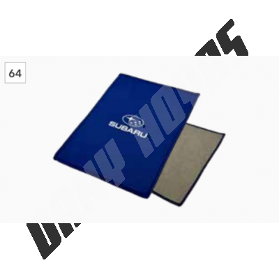 chiffon de nettoyage microfibre pour les écrans tactiles, les lunettes et bien plus encore logo SUBARU