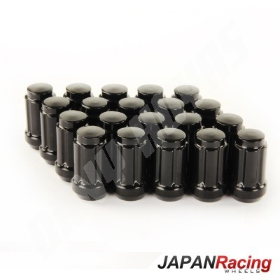 ecrous japan racing noir 12x1.25