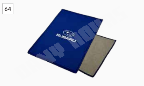 chiffon de nettoyage microfibre pour les écrans tactiles, les lunettes et bien plus encore logo SUBARU