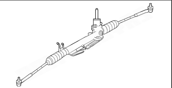 cremaillere de direction non origine subaru impreza gt 1998-2000