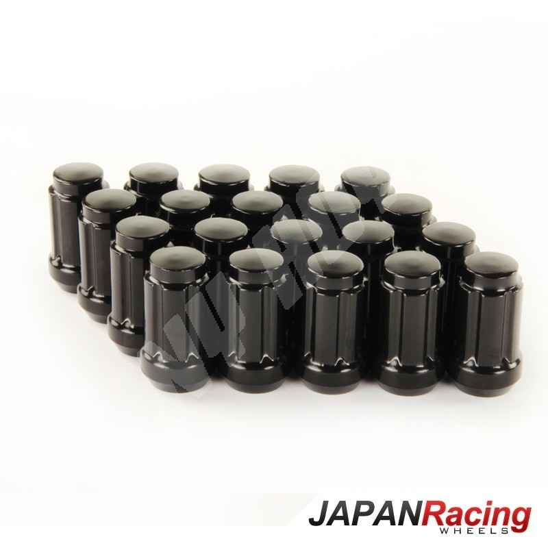 ecrous japan racing noir 12x1.25