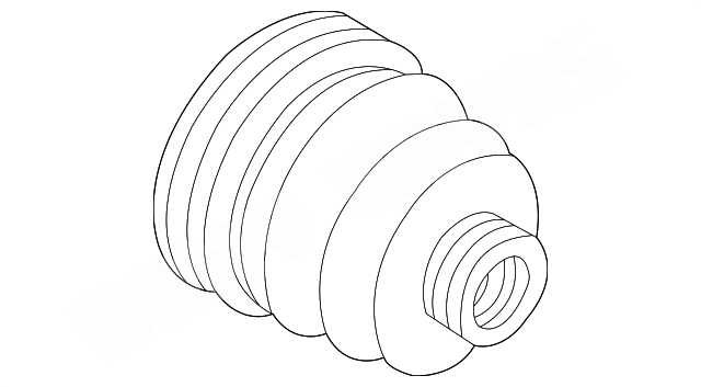 Soufflet de cardan ORIGINE impreza sti 2001-2002 coté roue