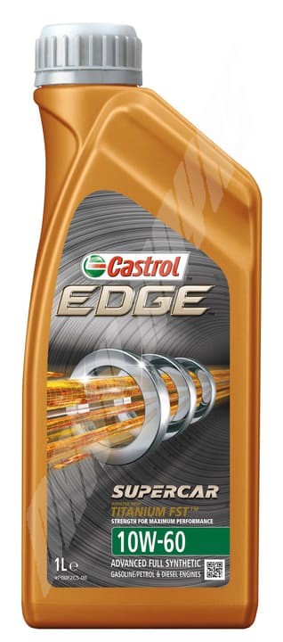 huile castrol edge supercar 10w60 en 1 litre