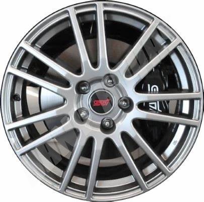 jante origine subaru sti 2011-2014 18x8.5 et 55 couleur grise