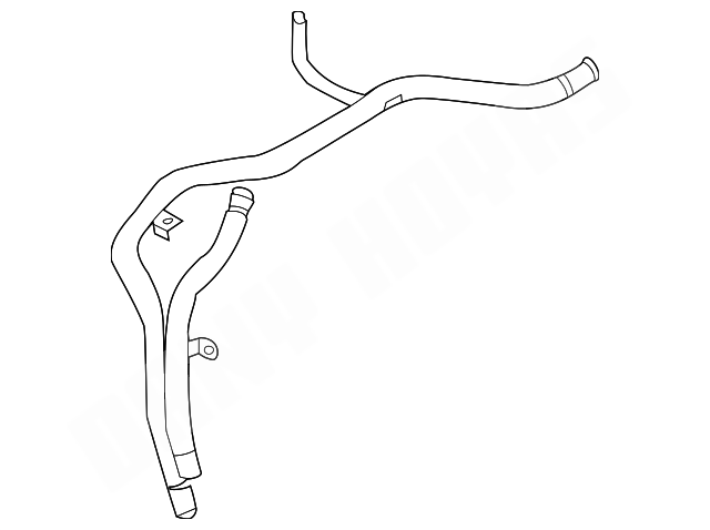 conduit d eau subaru impreza wrx et sti 2008-2014