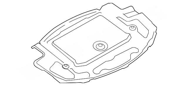 Isolant sous-capot origine subaru WRX et STI 2008-2014