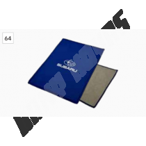 chiffon de nettoyage microfibre pour les écrans tactiles, les lunettes et bien plus encore logo SUBARU