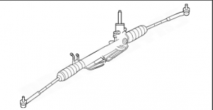 cremaillere de direction non origine subaru impreza gt 1998-2000
