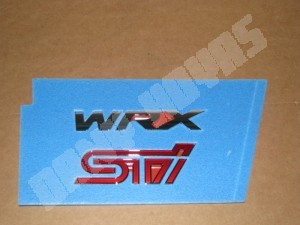 Logo de coffre WRX STI  SUBARU STI 2010-2014